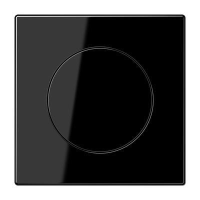 Панель диммера (светорегулятора) поворотного JUNG LS1740SW черный