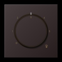 Центральна плата (клавіша) для термостату JUNG AL1749D Dark