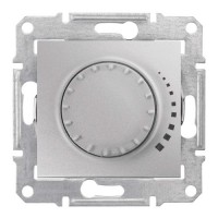 Світлорегулятор поворотний індуктивний колір алюмінію Sedna SDN2200560