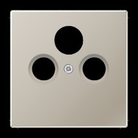Панель розетки TV+R(SAT) JUNG Edelstahl ES2990SAT