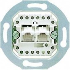 Механизм розетки телефонной TF-2 параллельные выходы UAE2x8UPO JUNG