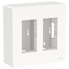 Блок unica system+ наружная установка 2х2 Unica New, NU122418, белый