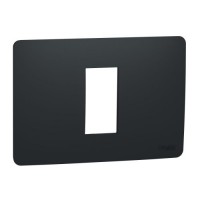 Рамка 1 модульна Unica Studio Unica New, NU210154, антрацит