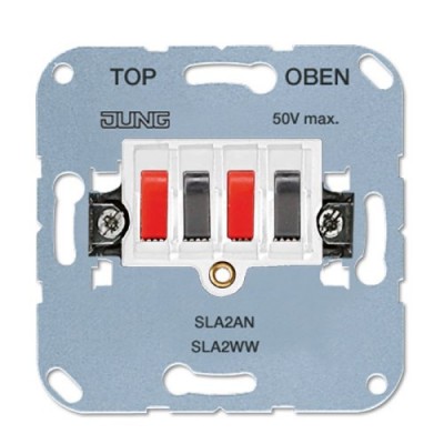 Механізм розетки акустичної "стерео" SLA2WW JUNG