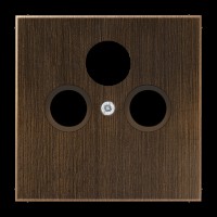 Панель розетки TV+R(SAT) JUNG ME2990SATAT латунь Antik