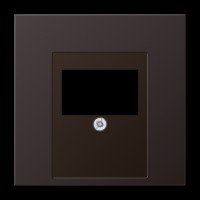 Панель аудіорозетки JUNG AL2969TD Dark
