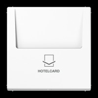 Накладка карткового вимикача JUNG LS590 CARD WW білий
