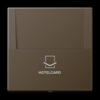 Накладка карточного выключателя JUNG ME2990 CARD AT латунь Antik