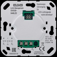 Блок питания (AC 9 ... 36 В ~, 50 Гц; DC 12 ... 48 В) Jung SV 539-948 LED