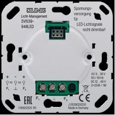 Блок питания (AC 9 ... 36 В ~, 50 Гц; DC 12 ... 48 В) Jung SV 539-948 LED