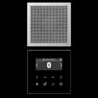 Смарт радіо DAB+ Bluetooth, моно JUNG DABAL1BT алюміній