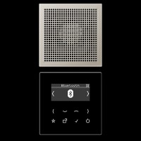 Смарт радіо DAB+ Bluetooth, моно JUNG DABES1BT Edelstahl