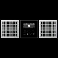 Смарт радіо DAB+ Bluetooth, стерео JUNG DABAL2BT алюміній