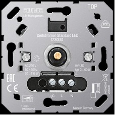 Роторный диммер стандарт LED JUNG 1730DD