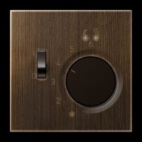 Термостат для теплої підлоги, JUNG FTRME231AT латунь Antik
