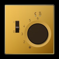Термостат для теплої підлоги, JUNG FTRLS231GGO Золото
