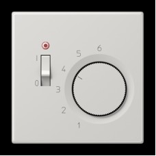 Комнатный термостат «1-пол. контакт», 230V / 1Н.З JUNG TRLS231LG светло-серый