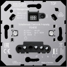 Электронная вставка 1 канал Jung 1704 ESE