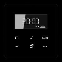 Таймер із дисплеєм (стандарт) JUNG LS1750DSW чорний