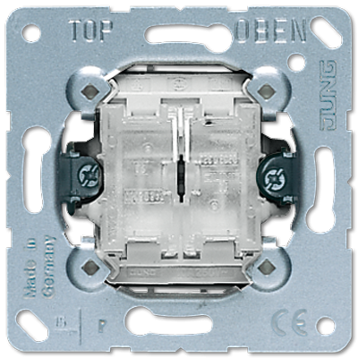 Механизм самовозвратного выключателя 2-кл. 10A/250V Jung 505 ETU