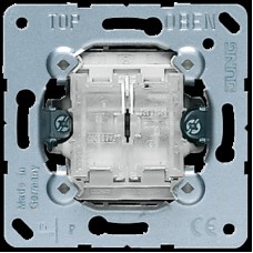 Механизм самовозвратного переключателя 2-кл. 10A/250V Jung 509 ETU