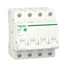 Автоматический выключатель 4P, 16 A, B, 6kA Schneider Electric , Resi9