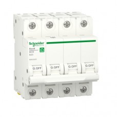 Автоматический выключатель 4P, 25 A, B, 6kA Schneider Electric Resi9