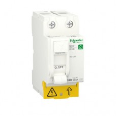 Вимикачі диференціального струму Resi9 Schneider Electric 2P, 63A/0,03 AC