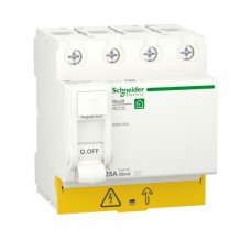 Вимикачі диференціального струму Resi9 Schneider Electric 4P, 25A/0,03 AC