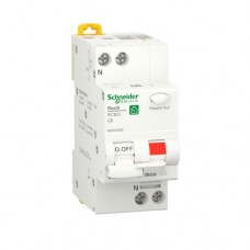 Дифавтомат 1P+N Resi9 Schneider Electric, 6A/0,03/AC