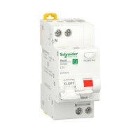 Дифавтомат 1P+N Resi9 Schneider Electric, 10А/0,03/AC