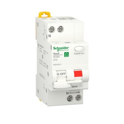 Дифавтомат 1P+N Resi9 Schneider Electric , 10А/0,03/AC