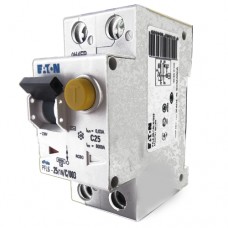 Дифференциальный автоматический выключатель Eaton (Moeller) 1-фазный, 10 Ампер «С», 30mA PFL6 Eaton