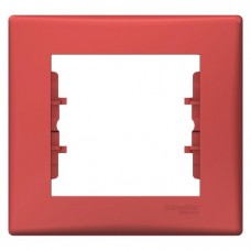 Рамка 1-я Sedna SDN5800141 цвет красный
