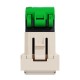 Розетка комп. 1-а., RJ45, кат.5 STP, 1-мод., Unica New, NU341244, бежевый