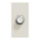 Розетка Coaxial F-type, 1-мод., Unica New NU346844 бежевый