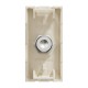 Розетка Coaxial F-type, 1-мод., Unica New NU346844 бежевый
