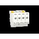 Автоматичний вимикач 4P, 10A, B, 6kA Schneider Electric, Resi9