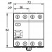 Дифреле «Easy9» 3-фазное, 4-п, 25 Ампер / 30mA, тип «AC»