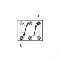 Механизм выключателя 2-кл универсального (проходного) 509 U JUNG