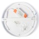 Світильник точковий накладний ЄВРОСВІТЛО 18Вт коло LED-SR-225-18 4200К