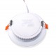 Світильник точковий врізний EVROLIGHT 12Вт коло PLAIN-12R 6400К