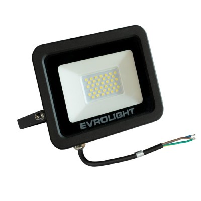 Прожектор світлодіодний EVROLIGHT FM-01-30 30W 6400K