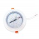 Світильник точковий врізний EVROLIGHT 12Вт коло PLAIN-12R 4200К